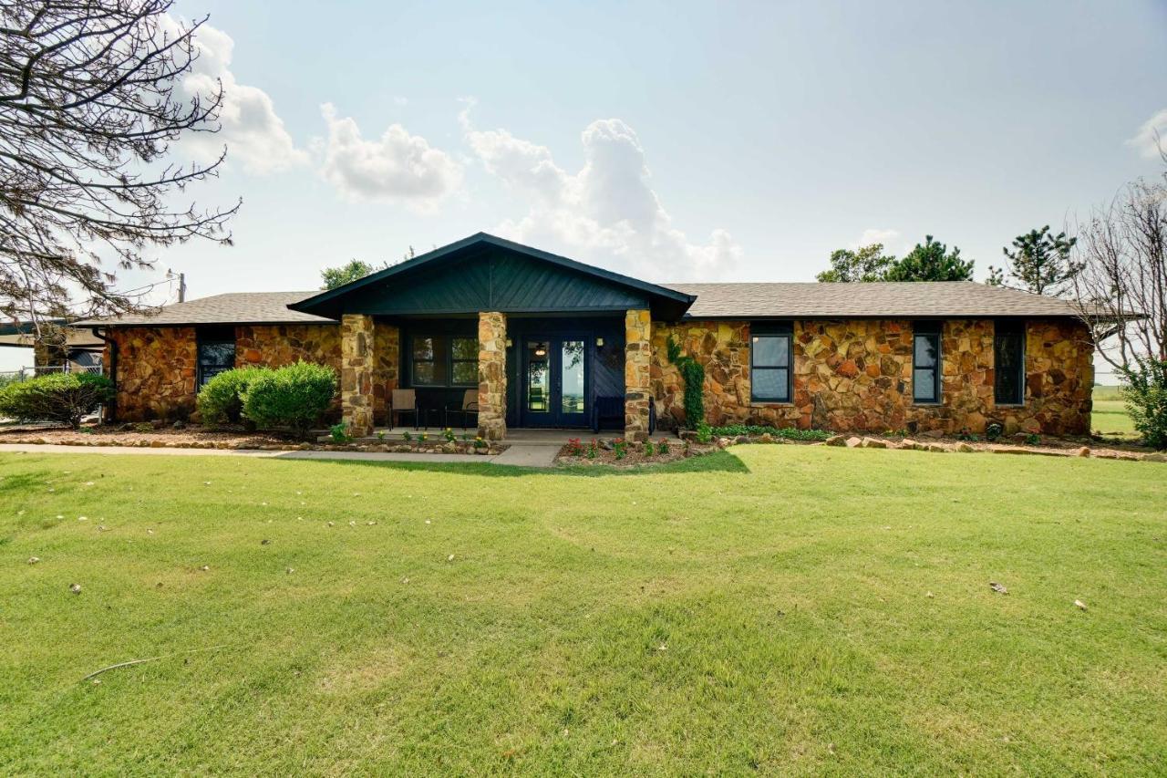 Spacious Country Home Near Ft Sill And Medicine Park 劳顿 外观 照片