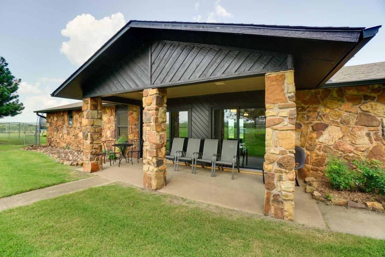 Spacious Country Home Near Ft Sill And Medicine Park 劳顿 外观 照片