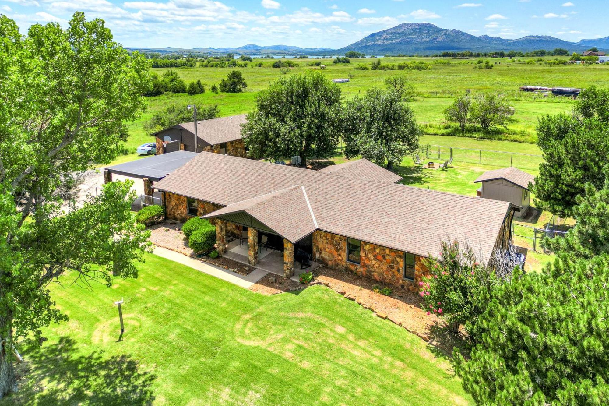 Spacious Country Home Near Ft Sill And Medicine Park 劳顿 外观 照片
